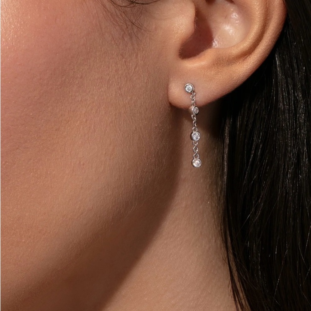 NEW Uncommon James Silver Make It Shine Dangle Earrings